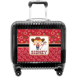 Red Western Pilot / Flight Suitcase (Personalized)