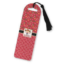 Red Western Plastic Bookmark (Personalized)