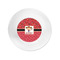 Red Western Plastic Party Appetizer & Dessert Plates - Approval