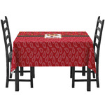 Red Western Tablecloth (Personalized)