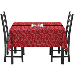 Red Western Tablecloth (Personalized)