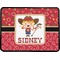 Red Western Rectangular Trailer Hitch Cover (Personalized)