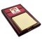 Red Western Red Mahogany Sticky Note Holder - Angle