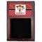 Red Western Red Mahogany Sticky Note Holder - Flat