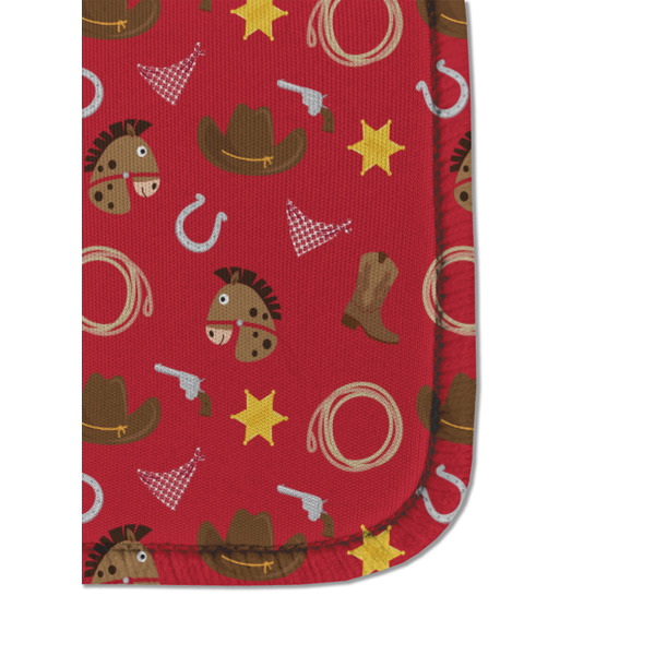 Red Western Sanitizer Holder Keychain - Detail