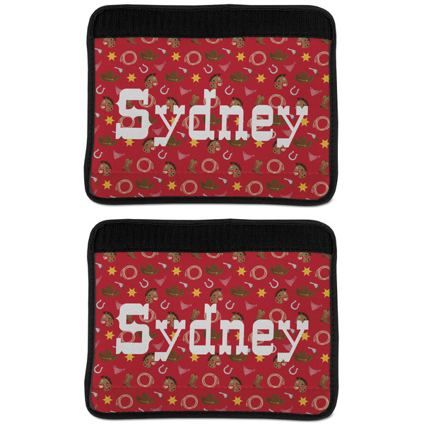 Red Western Seat Belt Cover (APPROVAL Update)