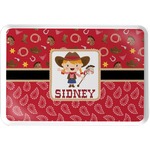 Red Western Serving Tray (Personalized)