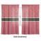 Red Western Sheer Curtains