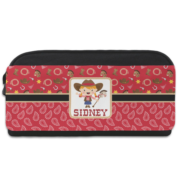 Custom Red Western Shoe Bag (Personalized)