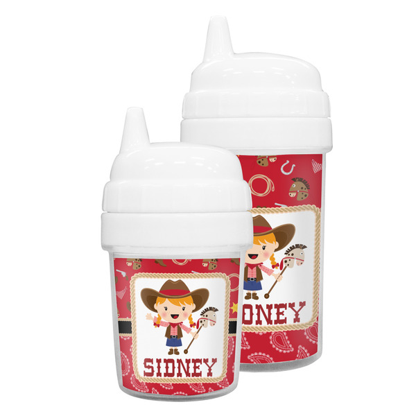 Red Western Sippy Cups