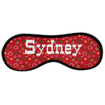 Red Western Sleeping Eye Masks - Large (Personalized)