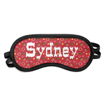Red Western Sleeping Eye Mask - Small (Personalized)