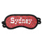 Red Western Sleeping Eye Masks - Front View