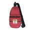 Red Western Sling Bag (Personalized)