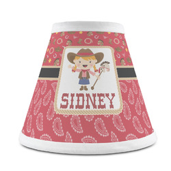 Red Western Chandelier Lamp Shade (Personalized)