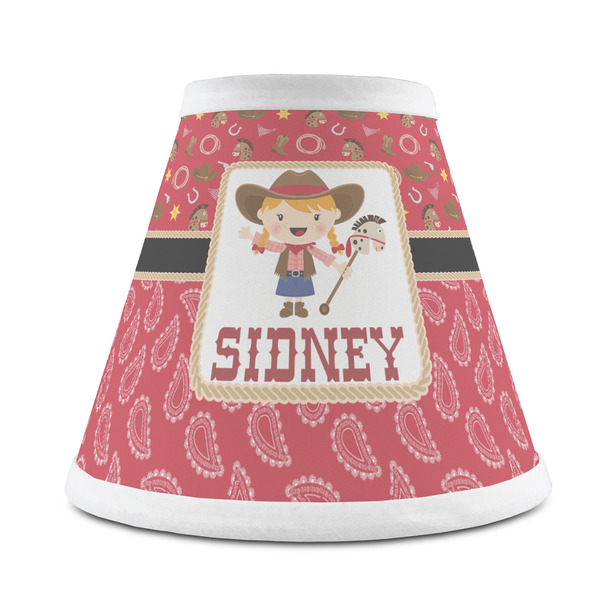 Custom Red Western Chandelier Lamp Shade (Personalized)
