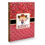 Red Western Softbound Notebook (Personalized)