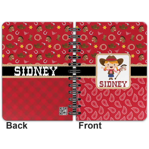 Red Western Spiral Journal 5 x 7 - Apvl