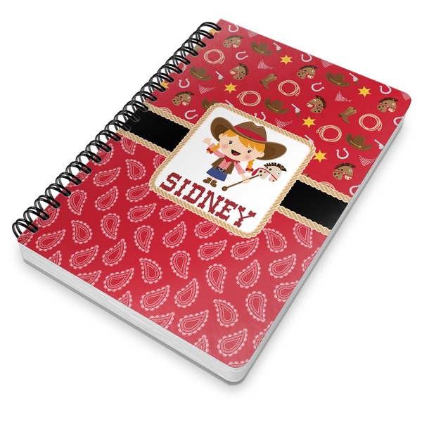 Red Western Spiral Journal 7 x 10 - Main
