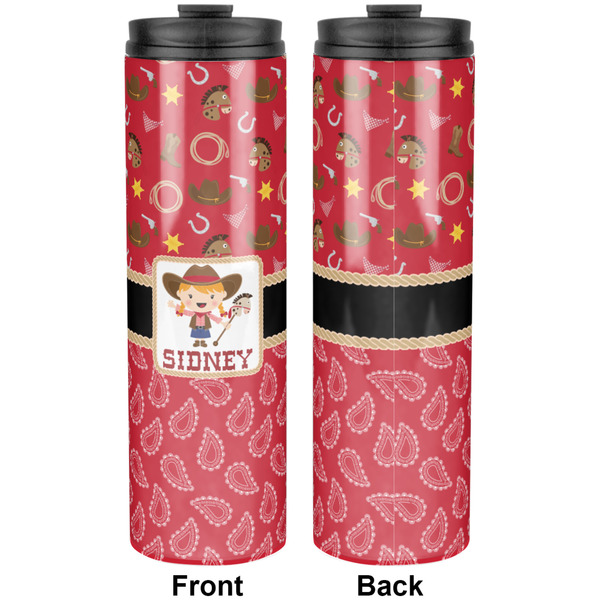 Red Western Stainless Steel Tumbler 20 Oz - Approval