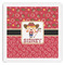 Red Western Paper Dinner Napkins (Personalized)