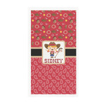 Red Western Guest Paper Towels - Full Color - Standard (Personalized)