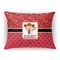 Red Western Throw Pillow (Rectangular - 12x16)