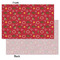 Red Western Tissue Paper - Heavyweight - Small - Front & Back