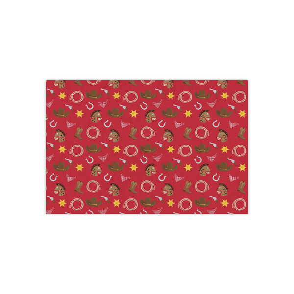 Custom Red Western Small Tissue Papers Sheets - Heavyweight