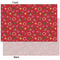 Red Western Tissue Paper - Heavyweight - XL - Front & Back