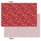 Red Western Tissue Paper - Lightweight - Small - Front & Back