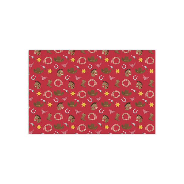 Custom Red Western Small Tissue Papers Sheets - Lightweight
