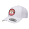 Red Western Trucker Hat - White (Personalized)