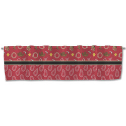 Red Western Valance (Personalized)
