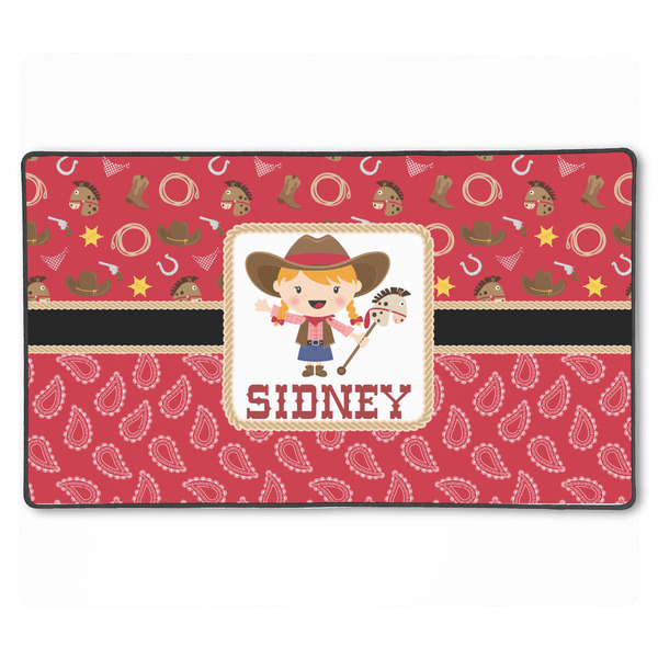 Red Western XXL Gaming Mouse Pads - 24" x 14" - APPROVAL