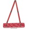 Red Western Yoga Mat Strap With Full Yoga Mat Design