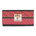 Red Western Leatherette Ladies Wallet (Personalized)