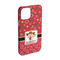 Red Western iPhone 15 Pro Case - Angle