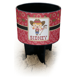 Red Western Black Beach Spiker Drink Holder (Personalized)