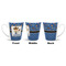 Blue Western 12 Oz Latte Mug - Approval