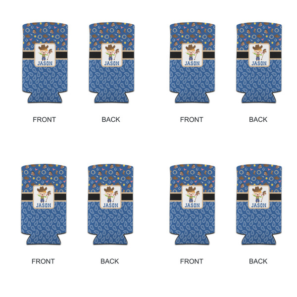 Blue Western 12oz Tall Can Sleeve - Set of 4 - APPROVAL