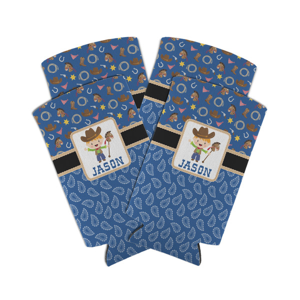 Blue Western 12oz Tall Can Sleeve - Set of 4 - MAIN