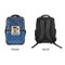 Blue Western 15" Backpack - APPROVAL