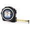 Blue Western 16 Foot Black & Silver Tape Measures - Front