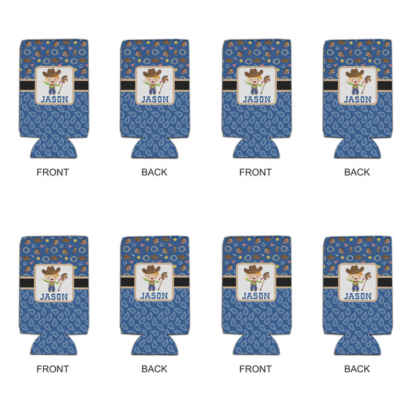 Blue Western 16oz Can Sleeve - Set of 4 - APPROVAL