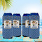 Blue Western 16oz Can Sleeve - Set of 4 - LIFESTYLE