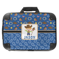 Blue Western Hard Shell Briefcase - 18" (Personalized)