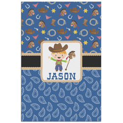 Blue Western Poster - Matte - 24x36 (Personalized)