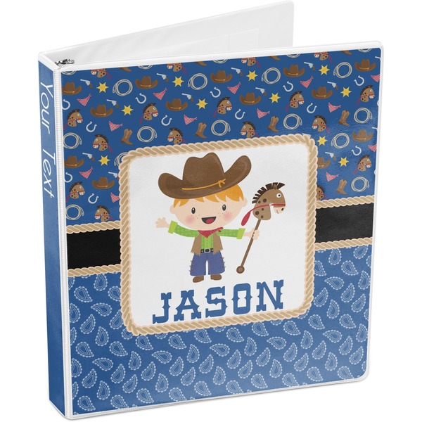 Blue Western 3-Ring Binder 3/4 - Main