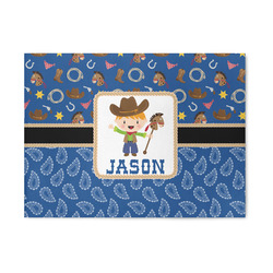 Blue Western Area Rug (Personalized)